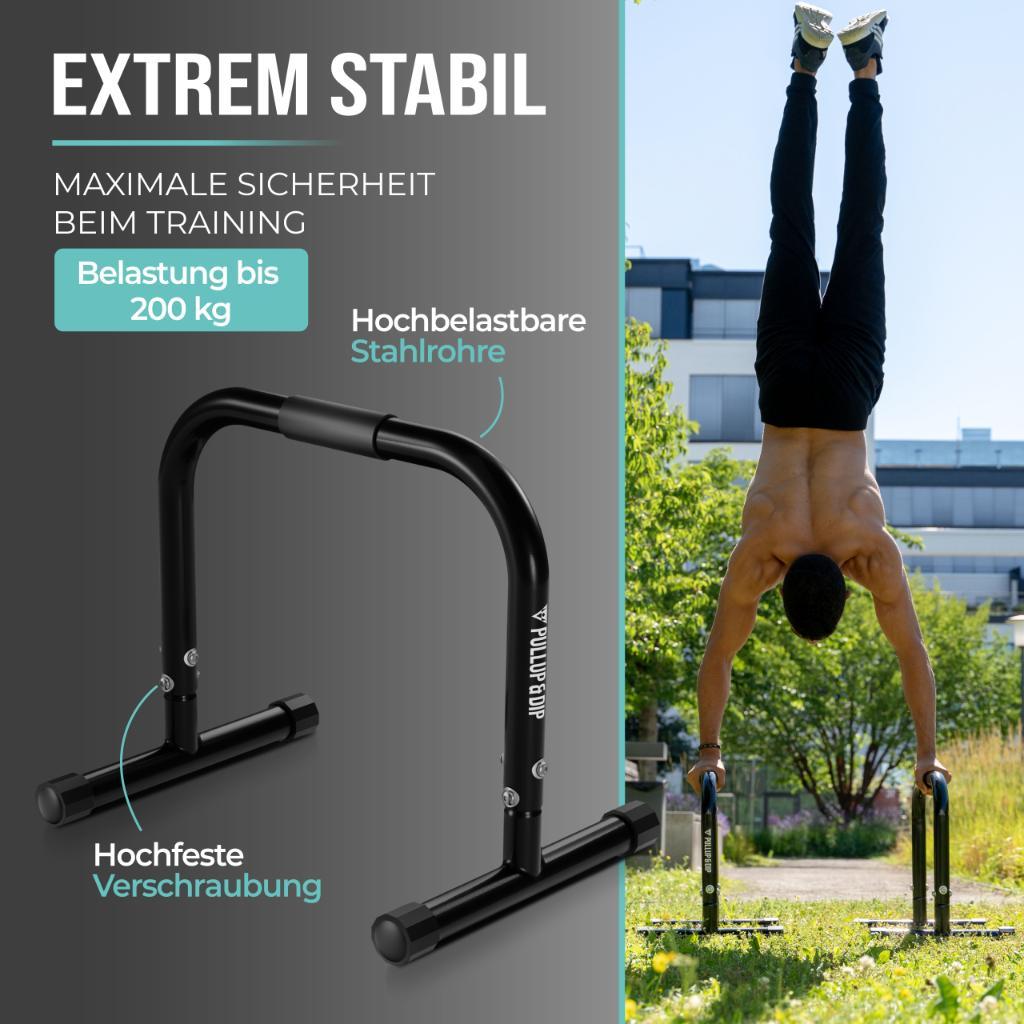 Parallele Calisthenics  - Realizzate in Acciaio, Impugna