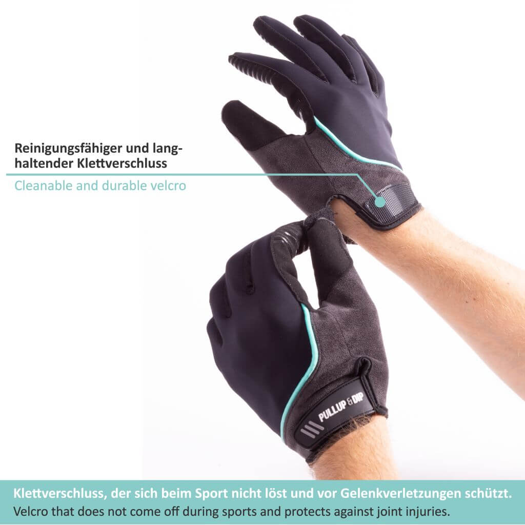 Guanti da Palestra Integrali con gel di Silicone Antiscivolo per Allenamento, Corsa, Ciclismo, Escursionismo