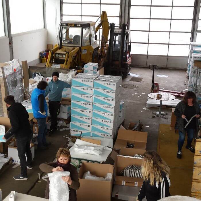 Assemblaggio finale e consegna