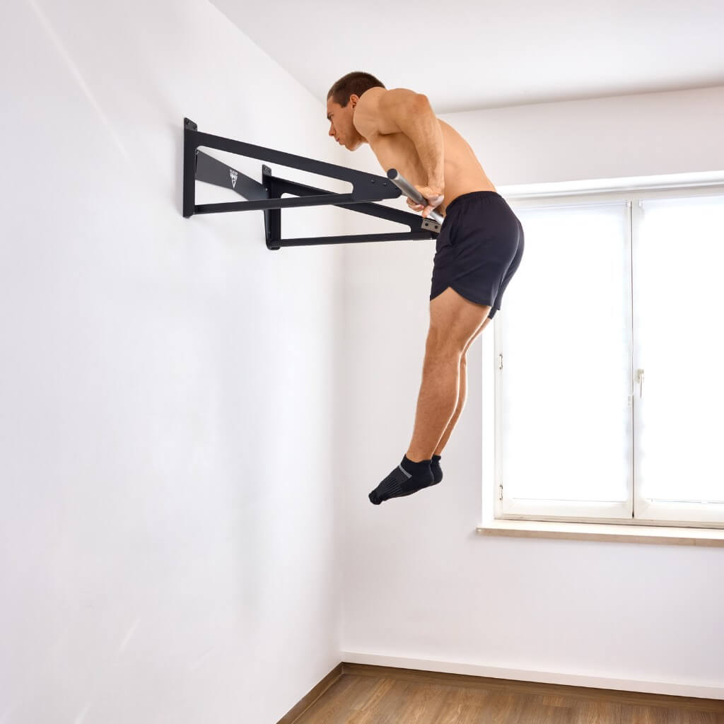 Barra Muscle-Up, Barra per Trazioni con Spazio Extra a Parete