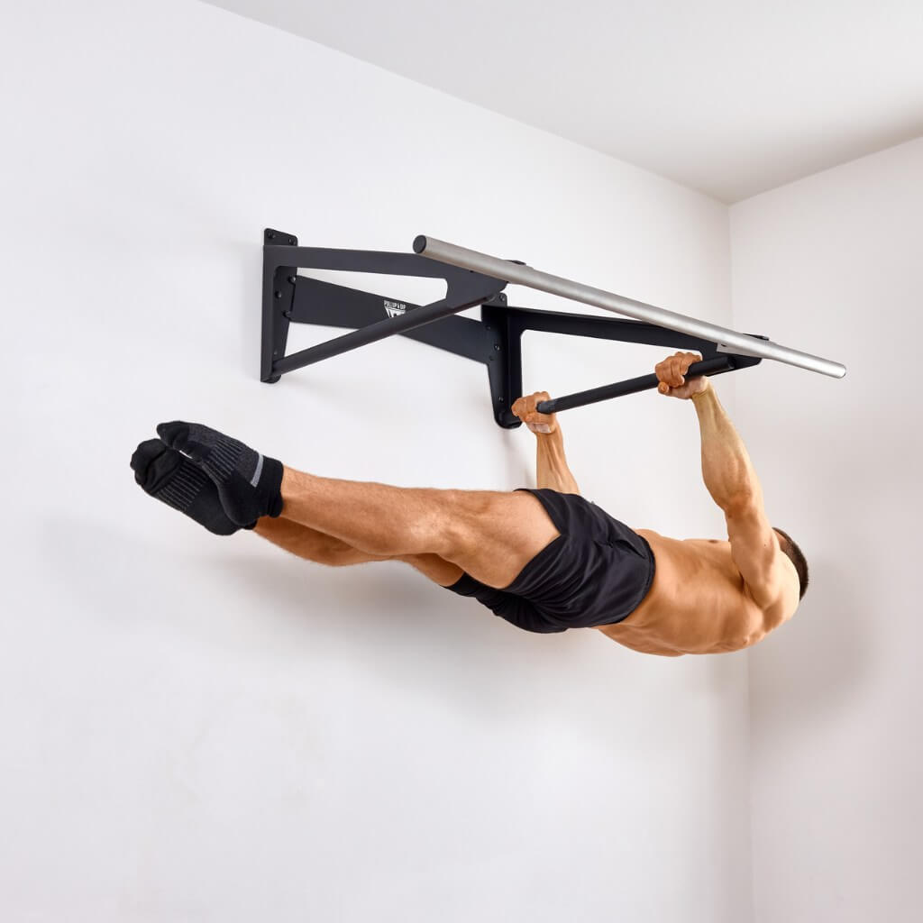 Barra Muscle-Up, Barra per Trazioni con Spazio Extra a Parete