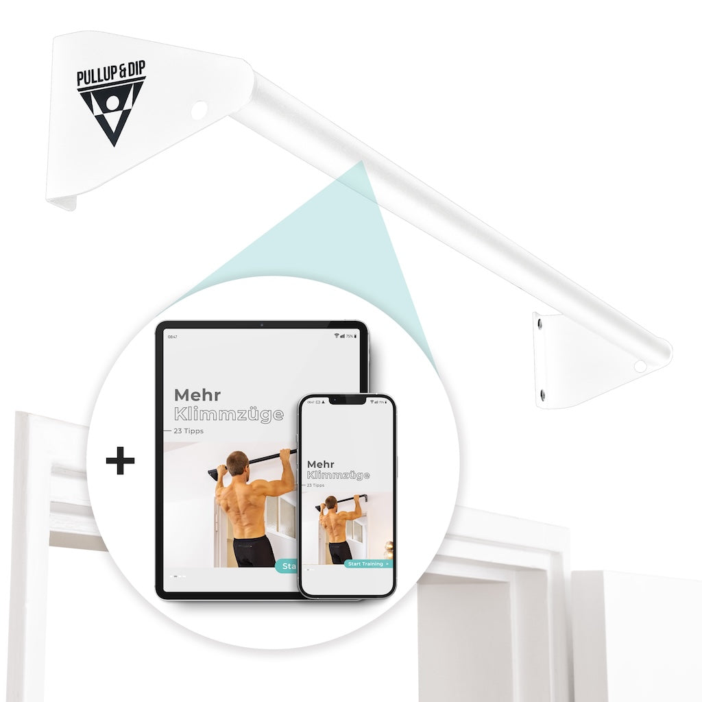 Barra di Trazioni per il Montaggio a Parete Sopra il Telaio della Porta