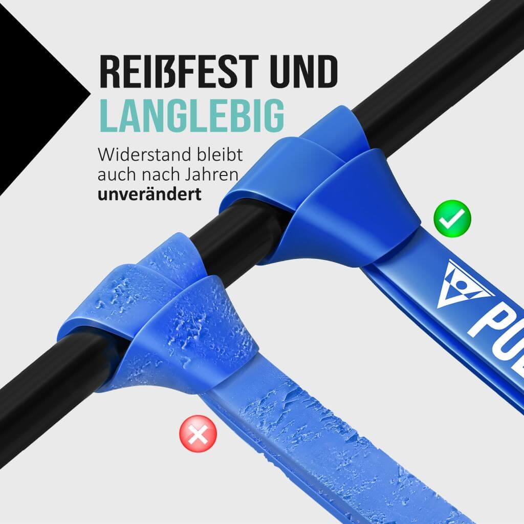 Elatici per Trazioni / Elatici di Resistenza Diverse Resistenze - Include Guida Agli Esercizi