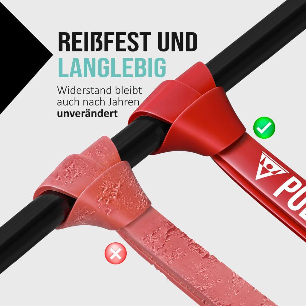 Elatici per Trazioni / Elatici di Resistenza Diverse Resistenze - Include Guida Agli Esercizi