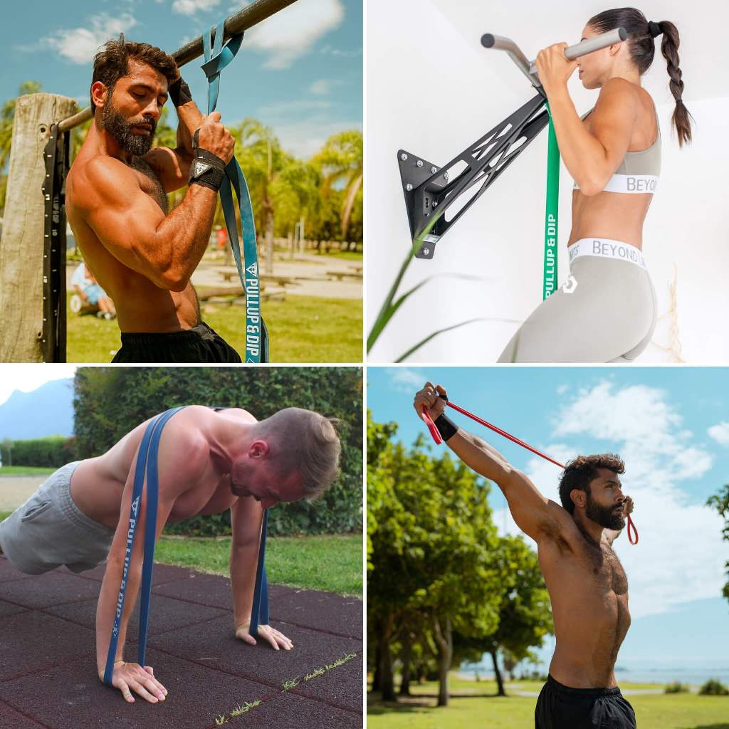 Elatici per Trazioni / Elatici di Resistenza Diverse Resistenze - Include Guida Agli Esercizi