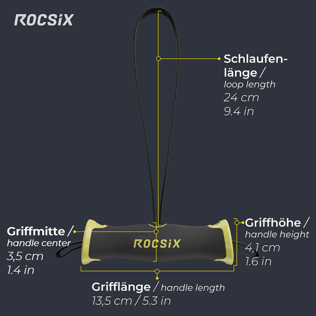 Impugnatura per allenamento dinamico ROCSIX, Set di 2