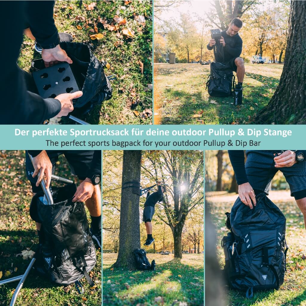 Zaino sportivo 35L per Pullup & Dip Bar, altri Accessori e Attività all'aperto