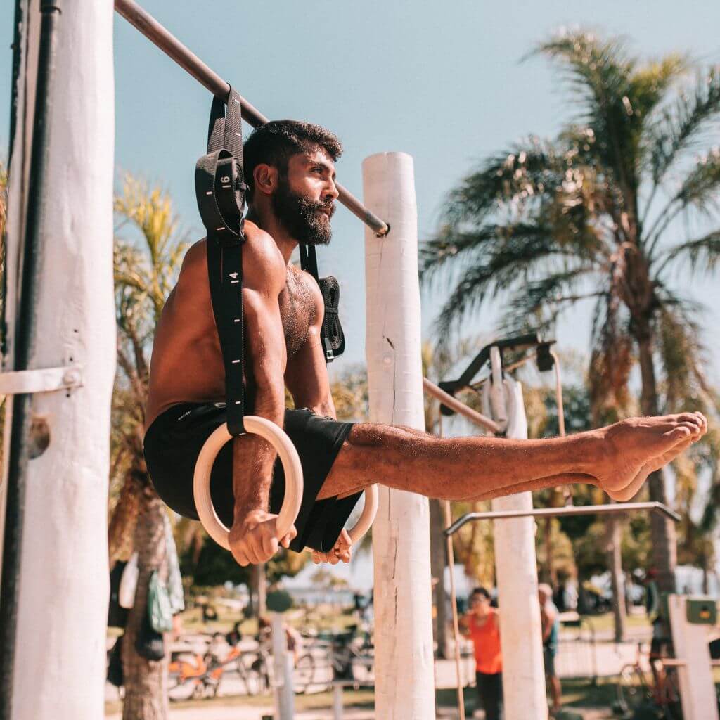 Cinghie per anelli da ginnastica, lunghezza 4,5 m