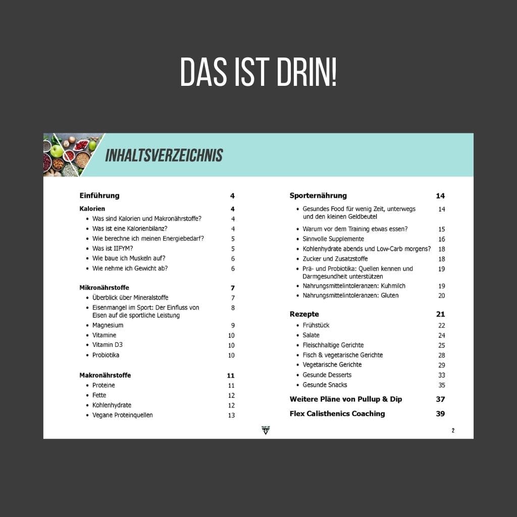 Guida ai consigli e alle ricette nutrizionali [PDF] in inglese
