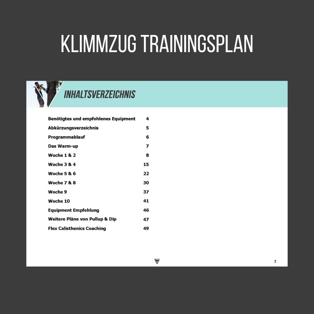 Pacchetto di guide: Piano di allenamento per le trazioni, Piano di riscaldamento e mobilità e Guida alle ricette nutrizionali [PDF] in inglese