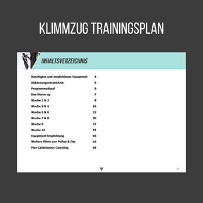 Pacchetto di guide: Piano di allenamento per le trazioni, Piano di riscaldamento e mobilità e Guida alle ricette nutrizionali [PDF] in inglese