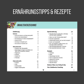 Pacchetto di guide: Piano di allenamento per le trazioni, Piano di riscaldamento e mobilità e Guida alle ricette nutrizionali [PDF] in inglese