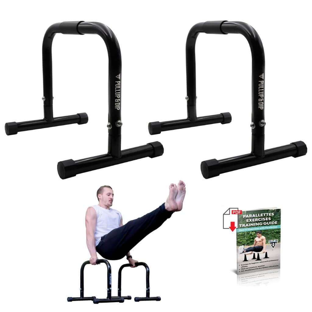 [Seconda scelta] Parallele Calisthenics - Realizzate in Acciaio, Impugnatura Extra Larga e Antiscivolo