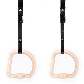 Set di anelli calistenici "TRINGS" con cinghie, ancoraggio per porta e borsa di trasporto