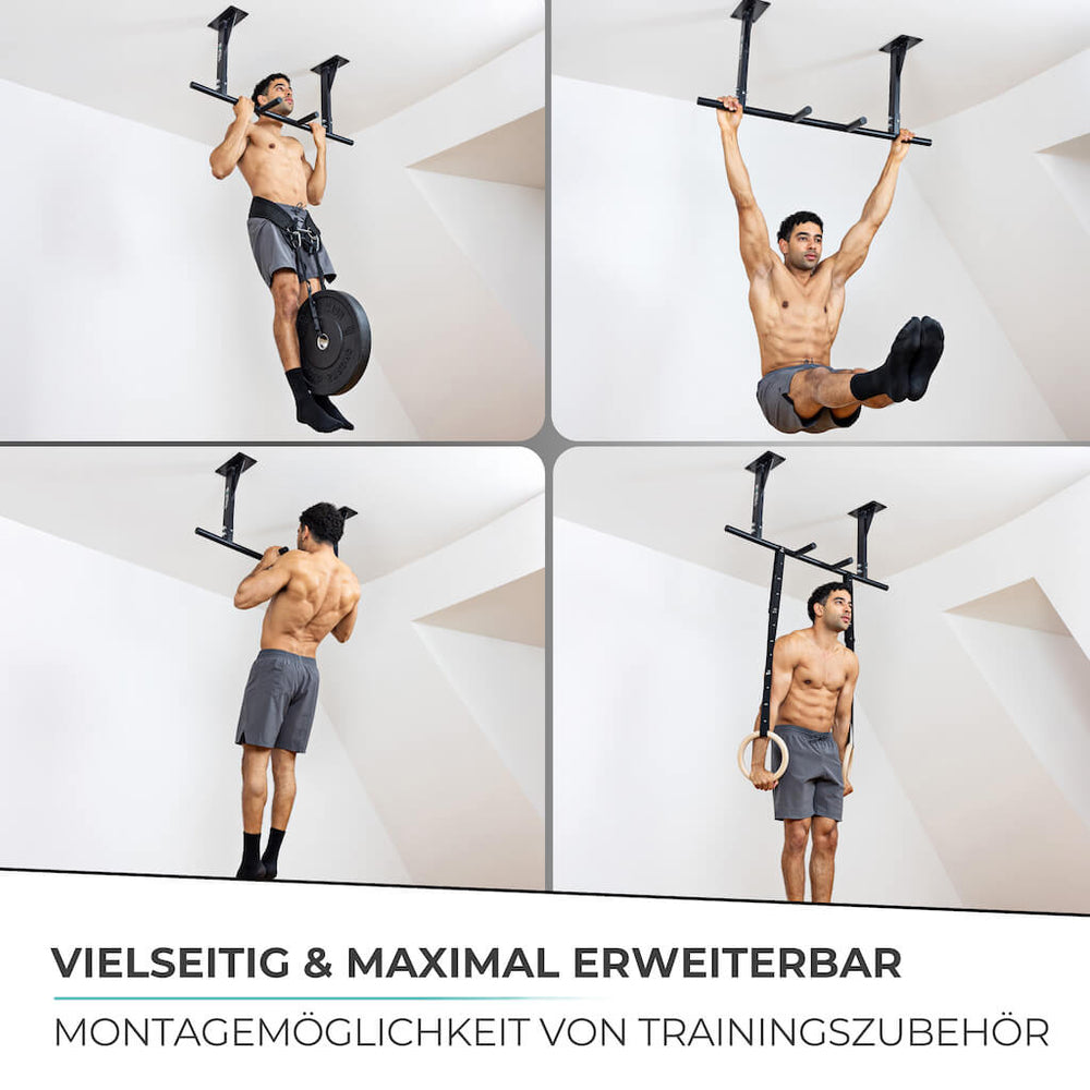 Attrezzo Allenamento Torace E Schiena YM Barra Per Trazioni Allungabile 60- 100cm, Porta Senza Viti, Pull Barra Trazioni YM Telescopica Antiscivolo Attrezzo Allenamento Torace E Schiena YM Barra Per Trazioni Allungabile 60- 100cm, Porta Senza Viti, Pull Barra Trazioni YM Telescopica Antiscivolo