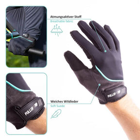 Guanti da Palestra Integrali con gel di Silicone Antiscivolo per Allenamento, Corsa, Ciclismo, Escursionismo