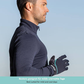 Guanti da Palestra Integrali con gel di Silicone Antiscivolo per Allenamento, Corsa, Ciclismo, Escursionismo