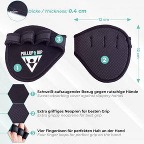 Grip Pads Palestra per Trazioni, Sollevamento Pesi e Allenamento Fitness