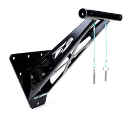 Adattatore da Muro Per Sbarra Pullup & Dip, Versione in Acciaio Nero