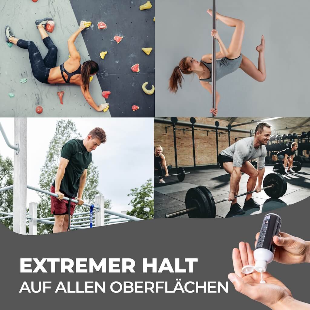 Magnesio Liquido per una Presa Perfetta - Asciugatura Rapida, Extra Forte e Lavabile