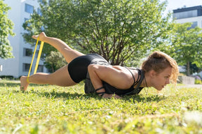 Fasce Elastiche per Gambe Mini  Elastici con 5 Resistenze - Include Borsa per il Trasporto