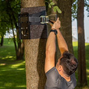 Protezione Degli Alberi incl. Chiusure in Velcro per l'installazione All'esterno Della Sbarra Pullup
