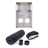 Vendita: set di montaggio per esterni come estensione per il montaggio della barra Pullup & Dip (acciaio inox)