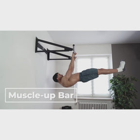 Barra Muscle-Up, Barra per Trazioni con Spazio Extra a Parete