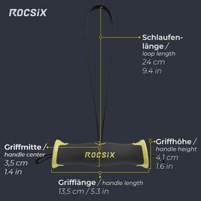 Impugnatura per allenamento dinamico ROCSIX, Set di 2