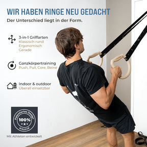 "TRINGS" Set Anelli Calisthenics Multigrip