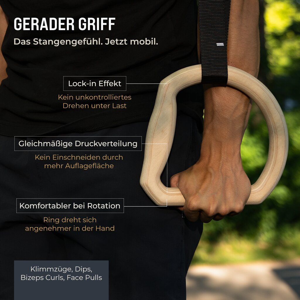 "TRINGS" Set Anelli Calisthenics Multigrip