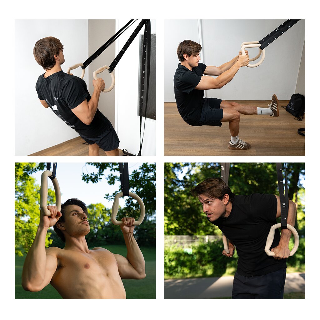 "TRINGS" Set Anelli Calisthenics Multigrip