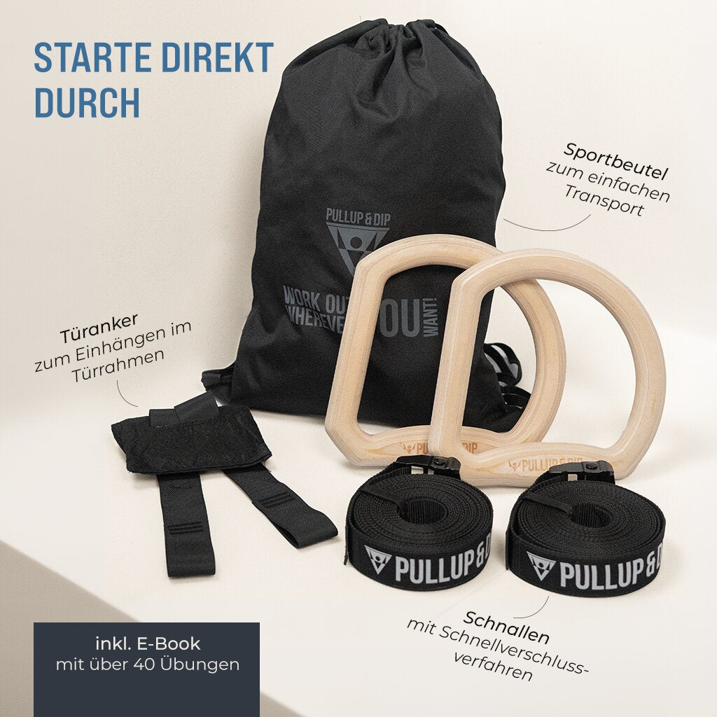 "TRINGS" Set Anelli Calisthenics Multigrip