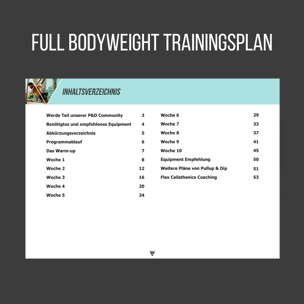 Ultimate Calisthenics Guide Bundle: Full Body Bodyweight Training Plan, Pull-up Training Plan, Warm-up & Mobility Plan and Nutrition Recipes Guide [PDF] in inglese
