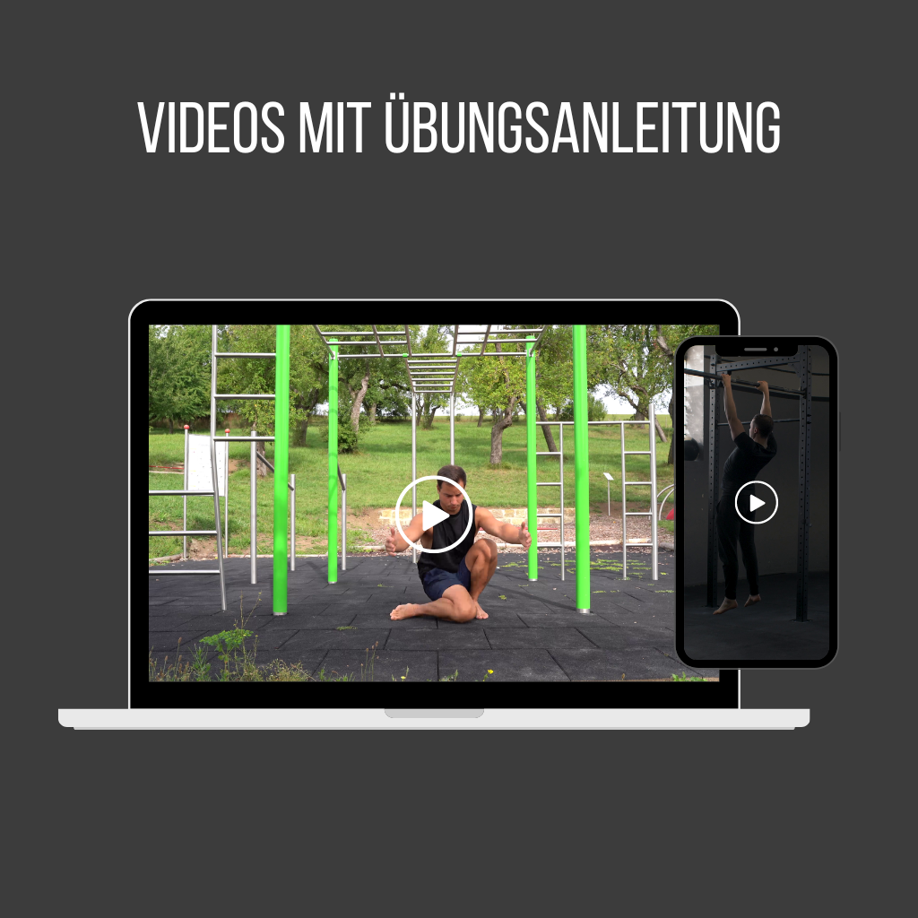 Ultimate Calisthenics Guide Bundle: Full Body Bodyweight Training Plan, Pull-up Training Plan, Warm-up & Mobility Plan and Nutrition Recipes Guide [PDF] in inglese