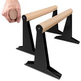 Parallette in Legno con Manico Ergonomico