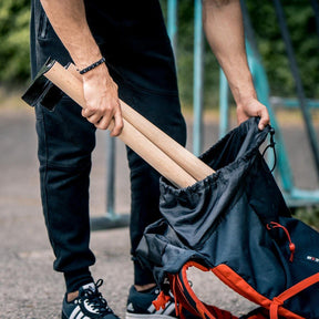 Parallette in Legno di Alta Qualità con Manico Ergonomico in Legno - Versione Bassa o Media Altezza