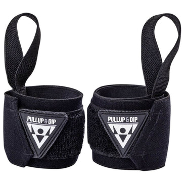 SINOVATI Fasce Polsi Per Powerlifting E Crossfit - Nero/Grigio, Extra Forti, Con Chiusura In Velcro - 3